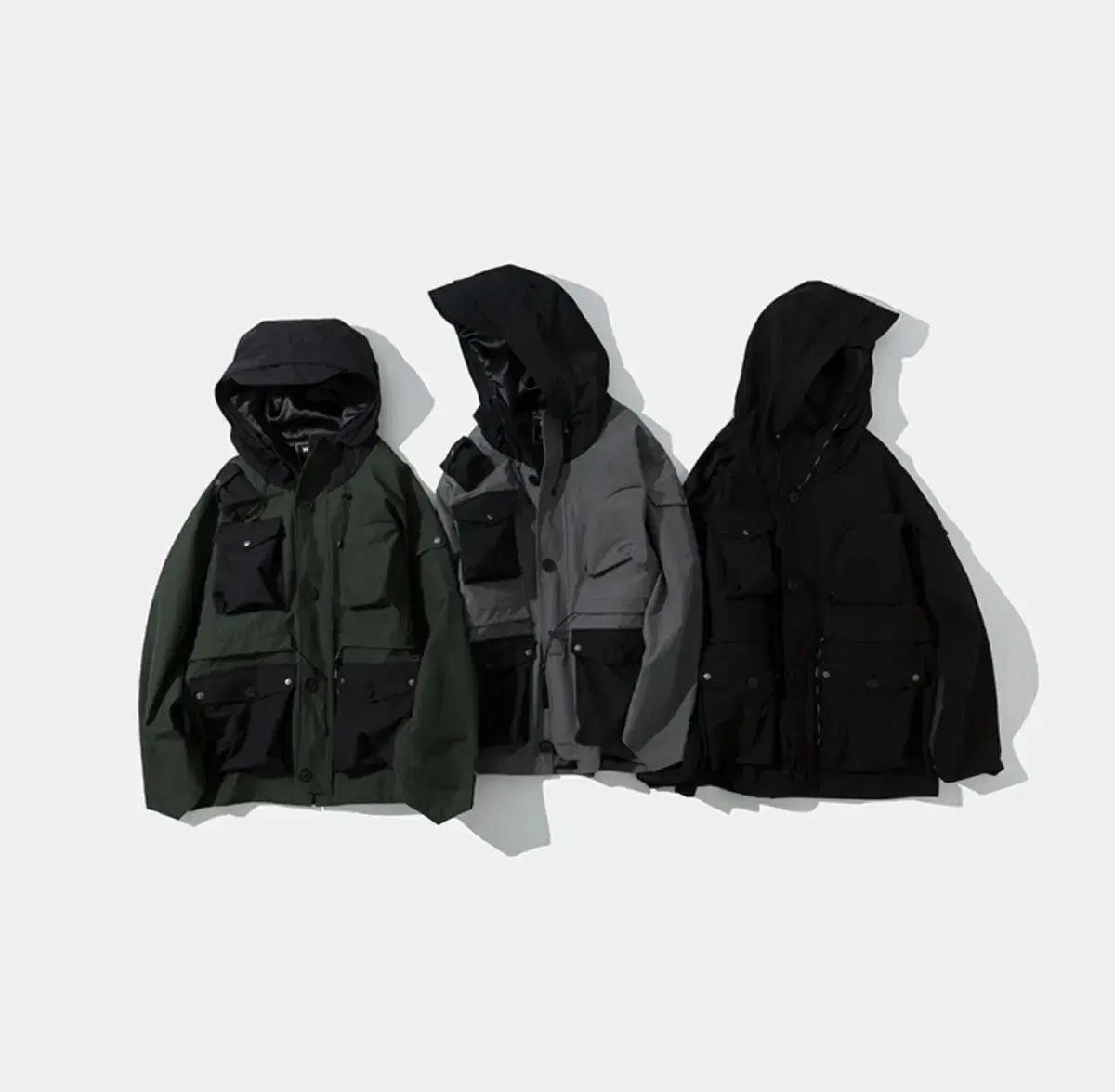 유니폼 브릿지 X 마모트  battlefield parka XL 블랙